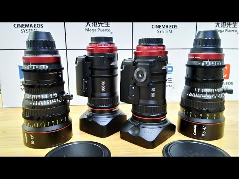 [ 大港先生 ] 開箱介紹 Canon CN-E 70-200mm T4.4 COMPACT-SERVO Cinema Zoom Lens - Part 1 -  (中文)