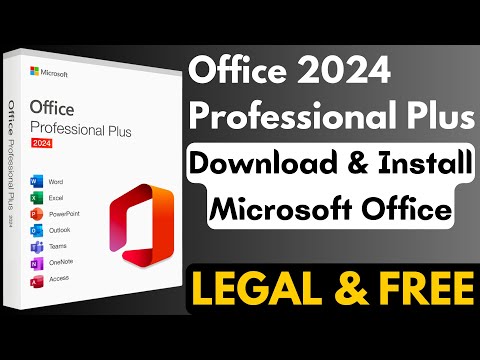 How to Download Microsoft Office 2024 For Free Windows 11 | Microsoft Office 2024 Free Download