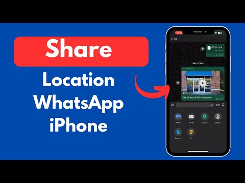 How to Share your Location on WhatsApp iPhone (Quick & Simple)