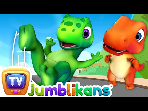 The Get Up Feelings Song with Jumblikans Dinosaurs - ChuChuTV Toddler Learning Videos