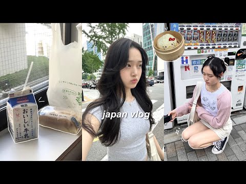 JAPAN VLOG🍡: kamakura trip, shopping in harajuku & shinjuku, cute japan haul, convenience store food