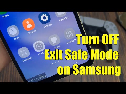 How to Enable/Disable Safe Mode In All Samsung Phones | Turn OFF Exit Safe Mode on Samsung