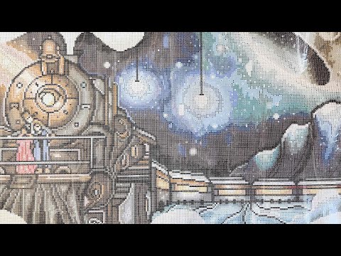 Night on The Polar Express Unboxing | DIAMOND ART CLUB