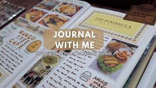 Journal with Me & Memory Keeping 💕 Thanksgiving Dinner & Lifelong Friendships