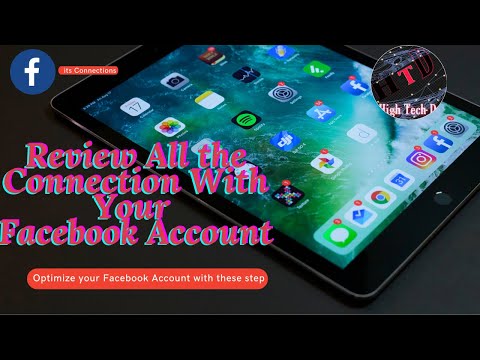 View 👀 Apps and Sites Connected 🔗 With Your Facebook Account || High Tech Dev #short 🔥 🔥