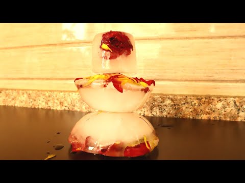 Homemade shiva lingam / Ice shiva lingam / indu food and tips