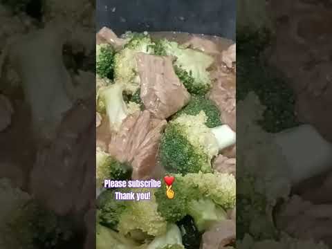 Beef broccoli #foodlover #shorts #beefrecipe #beefbroccoli #shortsvideo