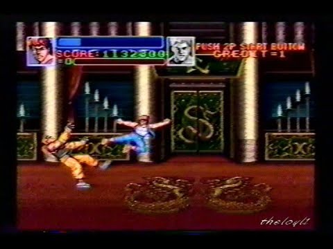 Super Double Dragon - Final Boss Battle vs. Duke & finale