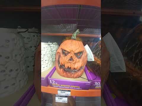 Gemmy 2024 Talking Rotten Pumpkin