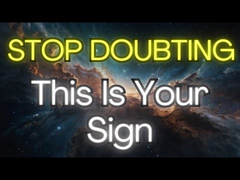 🛑 STOP DOUBTING, This Is Your Sign {Angel Messages}⚠️