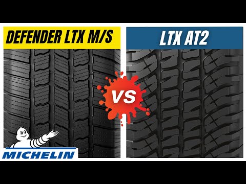 Michelin Defender LTX MS vs LTX AT2