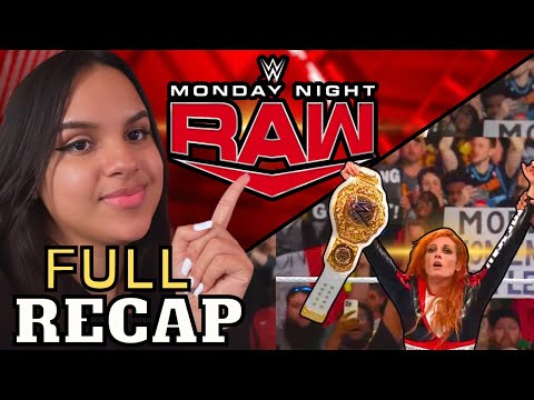 WWE RAW RECAP 4/23/24 - MY THOUGHTS ON GUNTHER'S RETURN, BECKY LYNCH WINNING,  JUDGEMENT DAY & MORE!