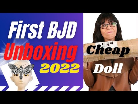 Cheap BJD Doll UNBOXING | 2022 First AliExpress 1/4 Scale | Review & Tested Resin & String Doll 🎉