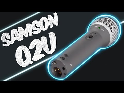 Best Budget Mic for Zoom - The Samson Q2U | Working From Home