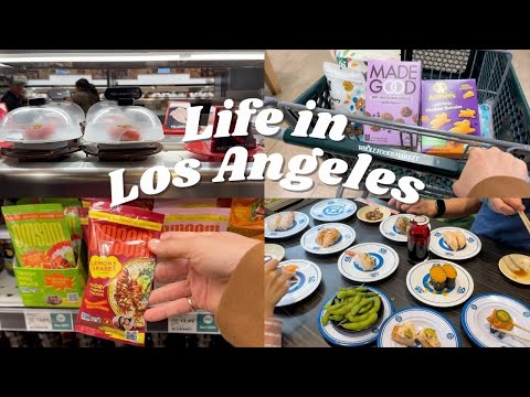 Life in LA : Revolving Sushi, Grocery Shopping, Mom Life