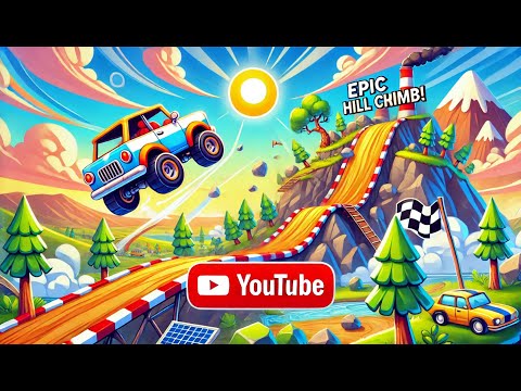 Epic Hill Climb Racing Showdown2024:Conquer Insane Tracks, And Master the Toughest Terrains!🚗#game