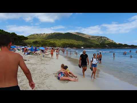 Cala Agulla Beach | Mallorca | Spain | Beach Walk | August 2021