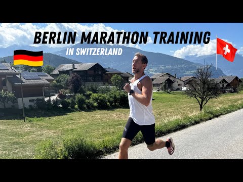 Week of Berlin Marathon (Week 8) Training in Switzerland