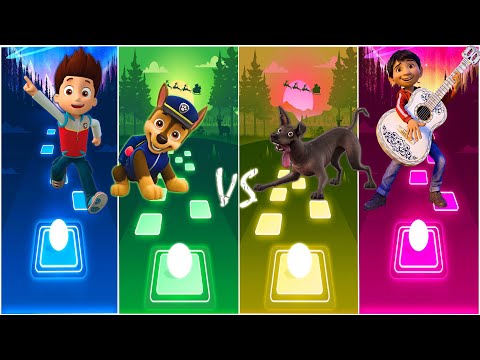 Paw Patrol Vs CoCo - Paw Patrol Songs And CoCo Songs - Tiles Hop EDM Rush!