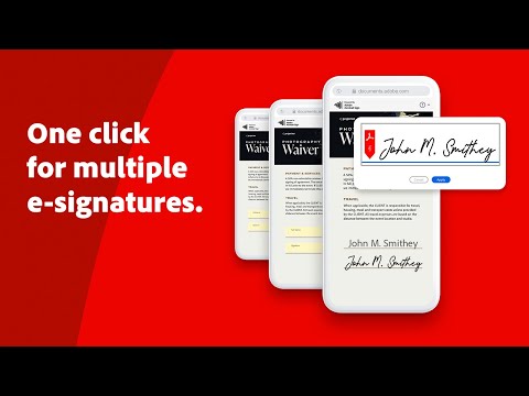 Get multiple signatures at once: bulk send in Acrobat for business