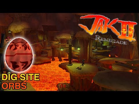 All the Orbs in the Dig Site - Jak II Orb Guide