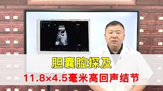 评论区报告讲解：囊腔探及11.8×4.5毫米高回声结节，如何治疗？