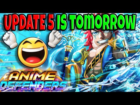 Update 5 Is ALMOST Here | Anime Defenders