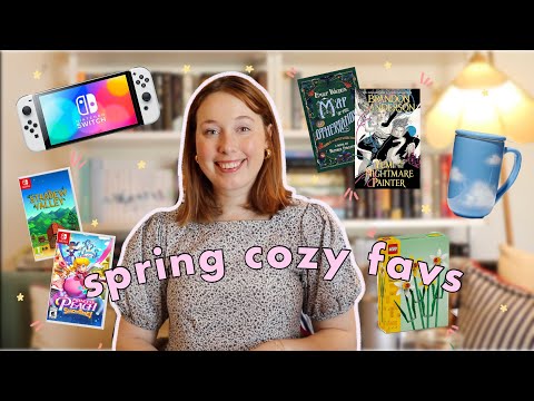 cozy favorites: cozy games, books, hobbies, and more!