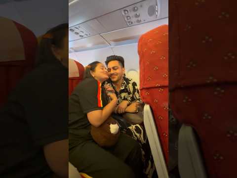 Types of Couples in Flight ✈️ #rachitrojha #sibbugiri #shorts