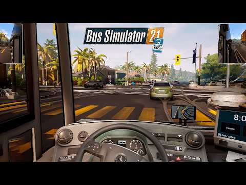 Bus Simulator 21 Next Stop Gameplay - 1 | No Copyright Gameplay | Dope Gameplays