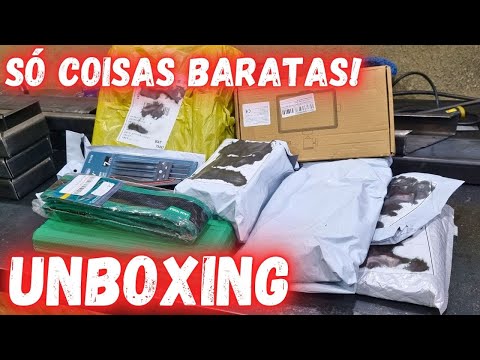 Super Unboxing AliExpress, Só Produto BARATO!!!