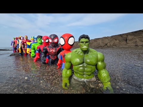 MARVEL SPIDEY TEAM HULK VS VENOM, SPIDER-MAN VS IRON MAN, TEAM THANOS VS CAPTAIN AMERICA PART 288