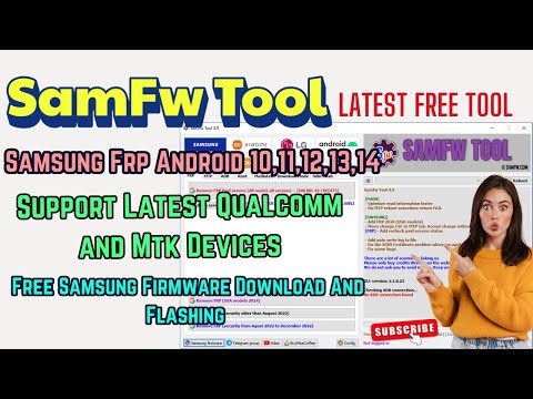 Samfw Tool 4.9 2024: All Samsung FRP Bypass / Unlock Android 11 To 14 | Step By Step Guide