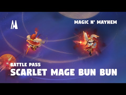 SCARLET MAGE BUN BUN - BATTLE PASS MAGIC N MAYHEM | TFT SET 12