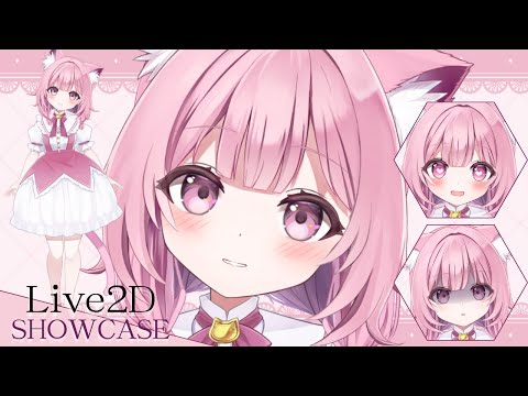 【Live2D Showcase】カスタム汎用モデルにじねこ【Live2Dモデル/VTuber】