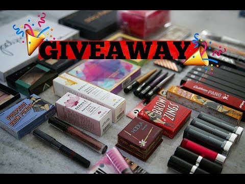 HUGE GIVEAWAY 2017 MORPHE,TARTE,BENEFIT International (CLOSED)