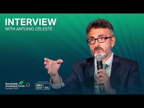 Interview with Antonio Celeste, Qontigo | Sustainable Investment Forum Europe 2023