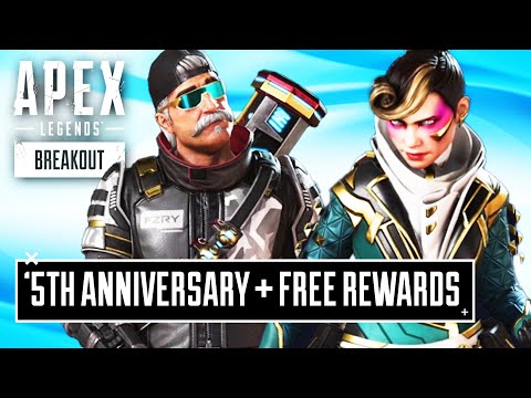 5th Anniversary Event Skins and Free Rewards - Apex Legends Season 20