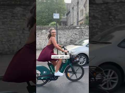 I did a full 360 while riding a bike in London and got it on camera! #travel #explore #bikelife #wtf