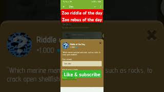 #zooairdrop #zooriddleoftheday #zoo #shortvideo #shortsfeed #shorts #viralvideo #viralreels