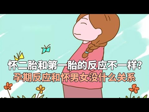 怀二胎和第一胎的反应不一样？孕期反应和怀男女没什么关系