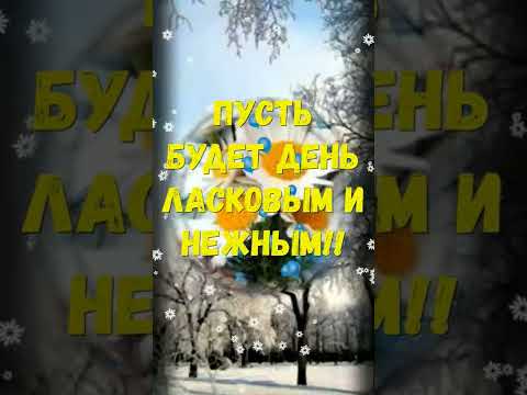 С добрым утром!🌞Уютного дня! Музыкальная открытка#shorts