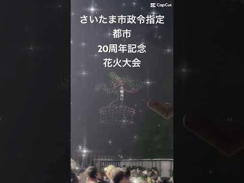 さいたま市政令指定都市20周年記念花火大会」を見てきました。