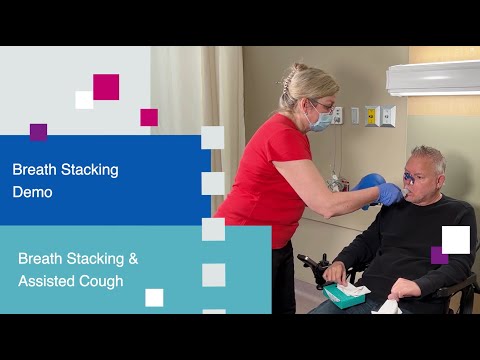 Breath Stacking Technique | Spinal Cord Injury | Weak Breathing Muscles | Manually Assisted Cough