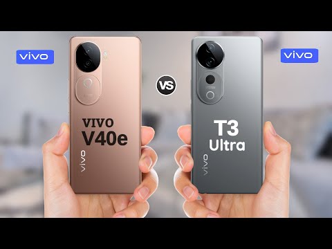 Vivo V40e 5g vs Vivo T3 Ultra || Full Comparison