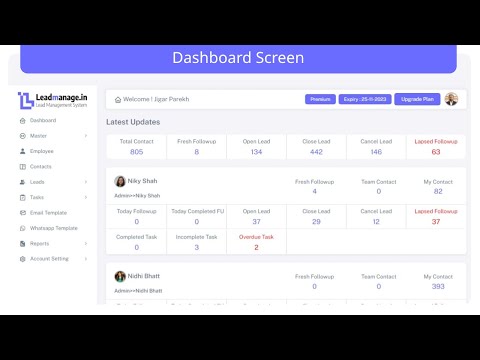 Lead Management System | Full Overview | Free Software | How to setup and use leadmanage.in?