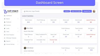Lead Management System | Full Overview | Free Software | How to setup and use leadmanage.in?