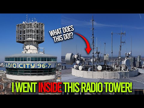 There’s Some SERIOUS Radio INSIDE Liverpool’s Radio City Tower!