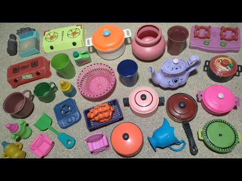 4 Minutes Satisfying With Unboxing Cute Miniature Kitchen Toys Collection ASMR | Hello Kitty Toys