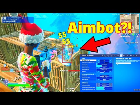 The *BEST* Controller Settings For INSANE AIMBOT + 100% Accuracy 🎯 Fortnite Chapter 5 Season 3